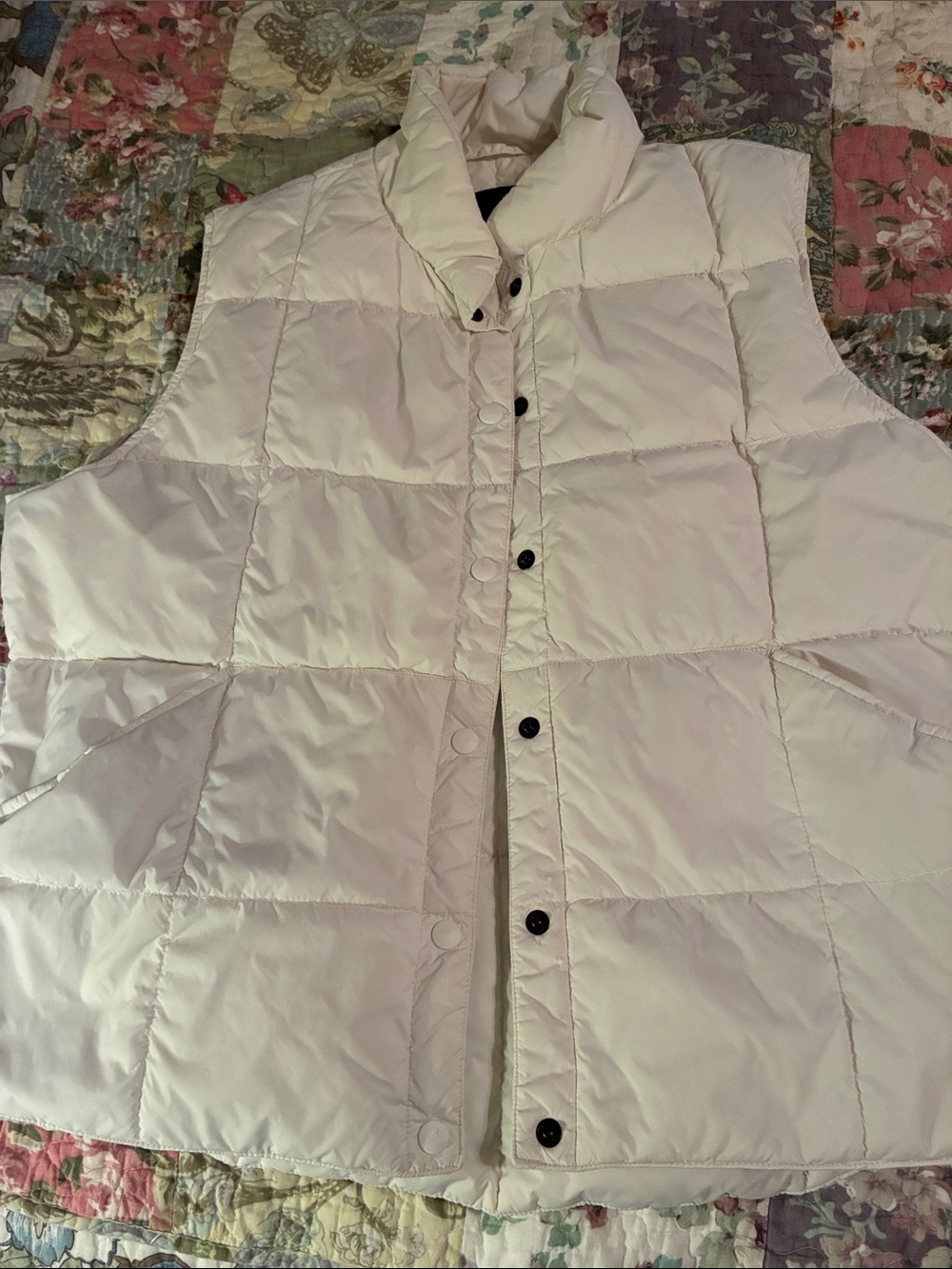 Lands End downfilled vest